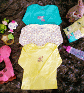 03. ÁO SƠ SINH BÉ GÁI_SET 3 ÁO