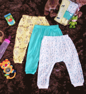15. QUẦN SƠ SINH BÉ TRAI_SET 3 QUẦN